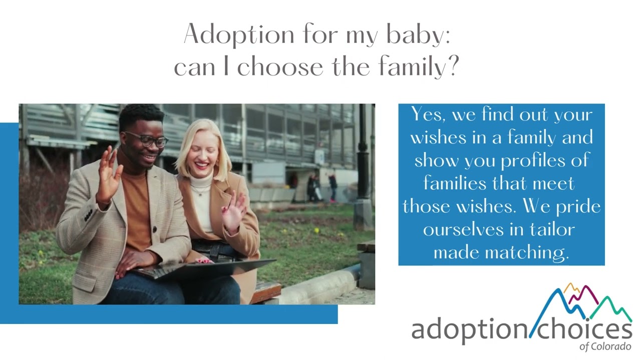 Can I choose the adoptive family for my baby adoption?
