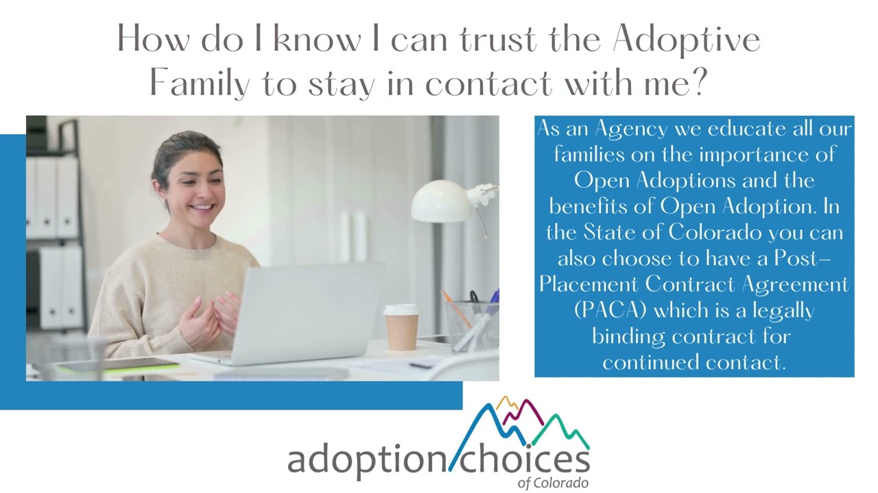How do I know I can trust the adoptive family?